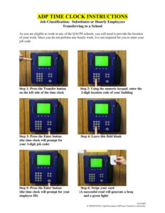 Adp Time Clock Conversion Chart