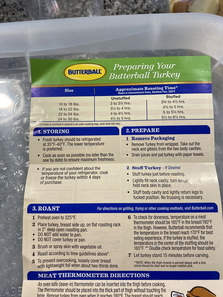 Butterball Turkey Breast Cooking Time Chart TheRescipes info