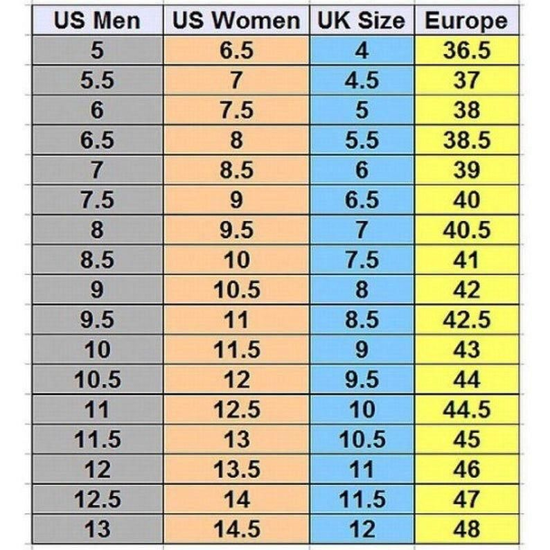 D passer La Cire Pri re Nike Mens To Womens Shoe Size Conversion Chart