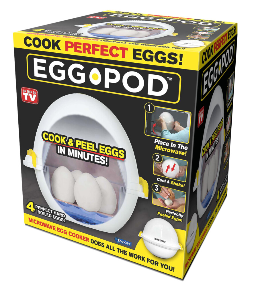 Egg Pod Microwave Egg Cooker That Perfectly Cooks Eggs And Detaches 