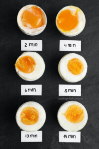 How Long To Boil Eggs With Cooking Time Chart