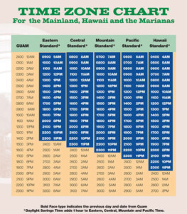 Printable Time Zone Conversion Chart Printable World Vrogue co